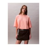 Calvin Klein Kadın Crop Boxy Chain T-shirt