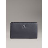 Calvin Klein Kadın Cüzdan LV04F1033GUB1 Siyah Minimalist Stil ve Kartlık Bölmeli Tasarım - Black