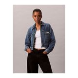 Calvin Klein Kadın Denim Cropped Ceket