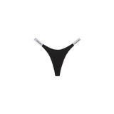 Calvin Klein Kadın DIPPED STRING THONG Tanga Black L