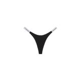 Calvin Klein Kadın DIPPED STRING THONG Tanga Black XL