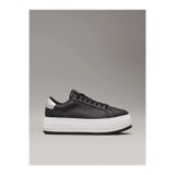 Calvin Klein Kadın Düşük Bilekli Platform Taban Deri Siyah Sneaker -0GL YW0YW01632
