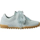 Calvin Klein Kadın Düşük Bilekli Tül Detaylı Süet Mavi Sneaker HW0HW03150-PFD