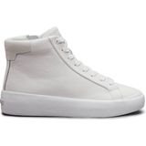 Calvin Klein Kadın Ekru Sneaker Vulc High Top Lth - Ekru - Beyaz