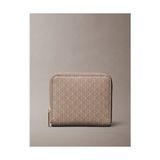 Calvin Klein Kadın Emblem Square Cüzdan - Bej