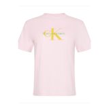 Calvin Klein Kadın Grafikli Pembe T-shirt