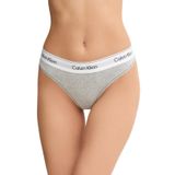 Calvin Klein Kadın Gri Tanga Külotu, L Beden