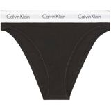 Calvin Klein Kadın High Leg Tanga Black S