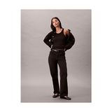 Calvin Klein Kadın High Rise Straight Jean Pantolon - Siyah - 28 / 30