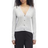 Calvin Klein Kadın Hırka K20K207935 - Gri - M