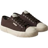 Calvin Klein Kadın Kahverengi Calvin Klein Vulc Lace Up Canvas, 0kq Kahverengi Kadın Spor Ayakkabı