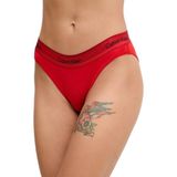 Calvin Klein Kadın Kırmızı Külot LV00QF8550 - S