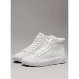 Calvin Klein Kadın / Kız Beyaz Calvin Klein Vulc Hıgh Top Lth, 01T Beyaz Kadın Spor Ayakkabı