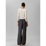 Calvin Klein Kadın / Kız Gri Calvin Klein Cotton Rıpstop Pull, Ceg Gri Kadın Eşofman Altı - XS