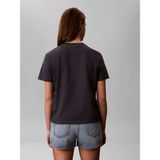 Calvin Klein Kadın / Kız Gri Calvin Klien Ss Classıc Handwrıtı, 4xn Gri Kadın T-Shirt