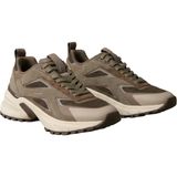 Calvin Klein Kadın / Kız Kahverengi Calvin Klein Hıke Runner Ck Strıp, 0j8 Kahverengi Kadın Spor Ayakkabı