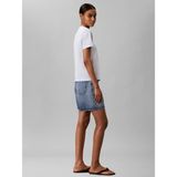 Calvin Klein Kadın / Kız Mavi Calvin Klein Ss Classıc Handwrıtı, Cıq Mavi Kadın T-Shirt - 2XS