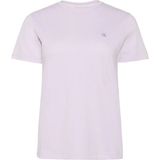 Calvin Klein Kadın / Kız Mor Calvin Klein Ss Monogram Crew Tee, 3oq Mor Kadın T-Shirt
