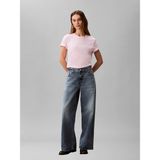 Calvin Klein Kadın / Kız Pembe Calvin Klein A - Ss Classıc 20S J, 8z6 Pembe Kadın T-Shirt - 2XS