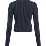 Calvin Klein Kadın / Kız Siyah Calvin Klein Plated Sweater Cardı, Ppk Siyah Kadın Hırka
