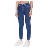 Calvin Klein Kadın Lacivert Mid Rise Slim Jean Pantolon, 26 Beden