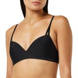 Calvin Klein Kadın Lift Demi Sütyen Black 0C