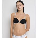 Calvin Klein Kadın Lightly Lined Demi Sütyen Black 0B