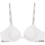 Calvin Klein Kadın Lightly Lined Demi Sütyen White 0B