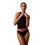 Calvin Klein Kadın Low Rise Tanga Black XS