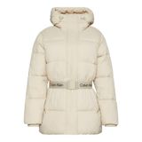 Calvin Klein Kadın Marka Logolu Bel Kemerli Çift Fermuar Cepli Kahverengi1 Mont LV047D507G NSU