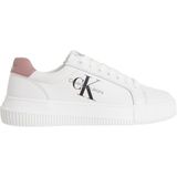 Calvin Klein Kadın Marka Logolu Günlük Kullanıma Uygun Beyaz Sneaker YW0YW00823-02S