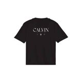 Calvin Klein Kadın Marka Logolu Günlük Kullanıma Uygun Siyah T-Shirt LV047E813G UB1