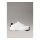 Calvin Klein Kadın Marka Logolu Kalın Tabanlı Elastık Bağcıklı Günlük Kullanıma Uygun Beyaz Sneaker