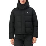 Calvin Klein Kadın Matte Monologo Ceket,Siyah L