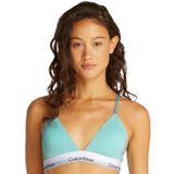Calvin Klein Kadın Mavi Bikini Üstü