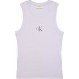 Calvin Klein Kadın Pamuklu Dar Kalıp Yuvarlak Yakalı Lila Atlet LV047E200G-2IK