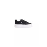Calvin Klein Kadın Platform Taban CK Logolu Siyah Sneaker