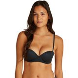 Calvin Klein Kadın Push Up Strapless Sütyen Black 0C