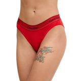 Calvin Klein Kadın Slip Külotu, Kırmızı, XL Beden