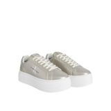 Calvin Klein Kadın Sneaker, Krem, 40, YW0YW01464YBI