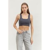 Calvin Klein Kadın Spor Sütyeni, Mavi, XS