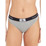 Calvin Klein Kadın string tanga, Gri (Grey Heather), L