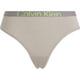 Calvin Klein Kadın string tanga, Gri (uydu/yeşil flaş), L