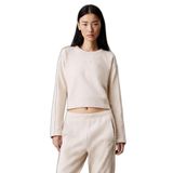 Calvin Klein Kadın sweatshirt, pamuk, kum kabuğu, M, bej, M