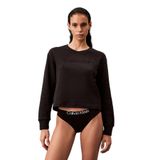 Calvin Klein Kadın Sweatshirt, Siyah, M Beden