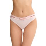 Calvin Klein Kadın Tanga Külotu, Açık Pembe, XL Beden