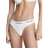 Calvin Klein Kadın Tanga Külotu, Beyaz, XL Beden