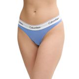 Calvin Klein Kadın Tanga Külotu, Buz Mavisi, XL Beden
