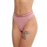 Calvin Klein Kadın Tanga Külotu, Pembe, XL Beden