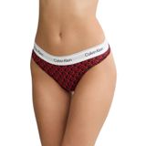 Calvin Klein Kadın Tanga, Mor, XL Beden